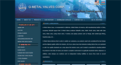Desktop Screenshot of gmvalves.com